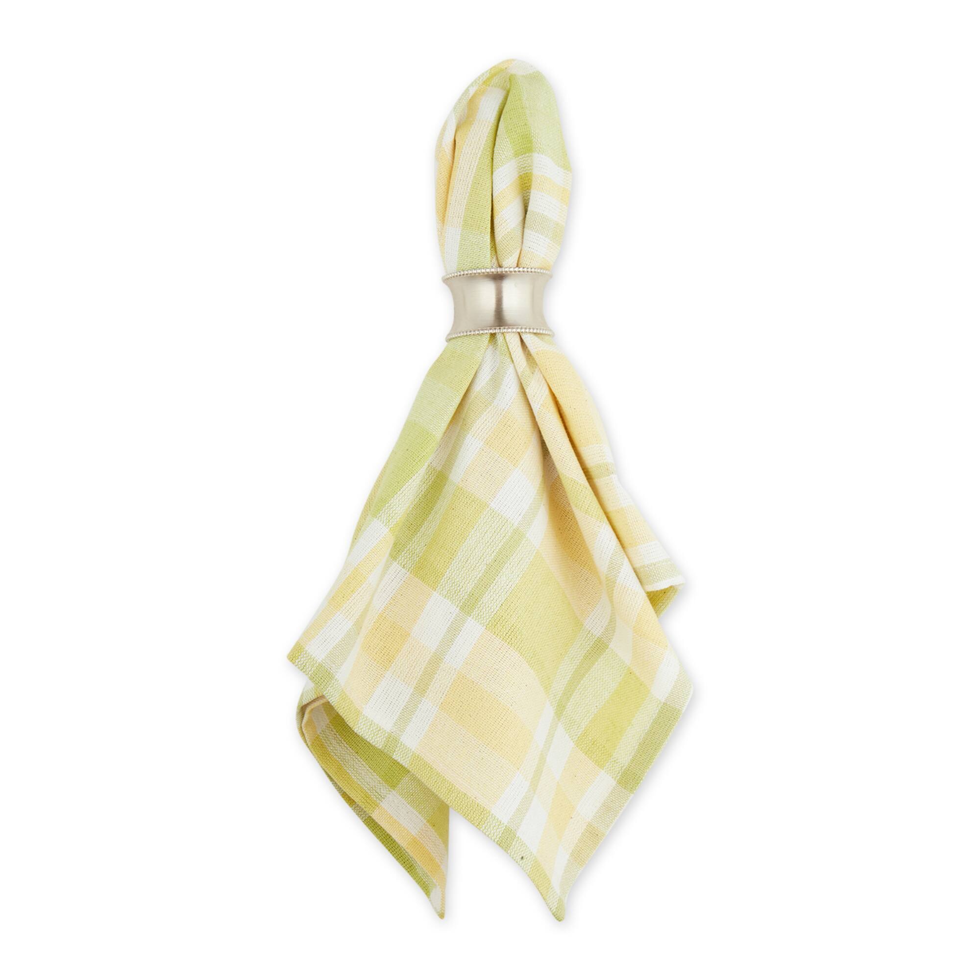 Lemon Bliss Plaid Napkin, 6ct.